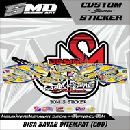STRIPING VARIASI C70 RACING