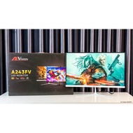 AiVision A243FV monitor (24inch, VA, FHD, 100Hz, 5ms) - Genuine white