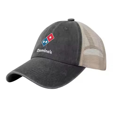 Fashion Dominos Pizza Cowboy Hat Breathable Men's Hat Women's Cap Sports Visors