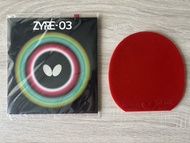 乒乓球 膠皮 Zyre-03 D05 全新 /二手