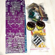 Paket DIY D2k5 fullbridge Full fitur Class D power amplifier