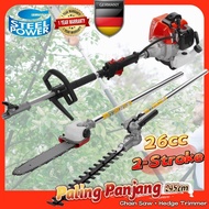 STEEL POWER GERMANY STP260 26cc Pole Pruner Saw Chain Saw Panjang Mesin Potong Dahan