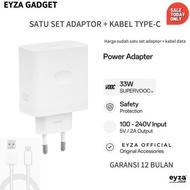 Opo CHARGER 33W SUPERVOOC Adapter + TYPE-C DATA Cable - Default GIYO - Default
