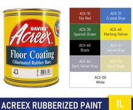 Davies Acreex Rubberized Floor Coat Paint 1 Liter