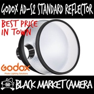 [BMC] Godox AD-S2 4.7" Standard Reflector for Select Bare-Bulb Heads (AD180/AD360/AD200)
