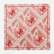 香港欠資郵票方巾