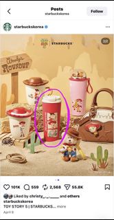 韓國代購限量版Starbucks杯  胡迪 翠絲 巴斯光年 Tumbler 保溫杯 保溫壺 Woody Jessie Buzz 首爾 星巴克