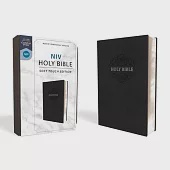 NIV, Holy Bible, Soft Touch Edition, Imitation Leather, Black, Comfort Print