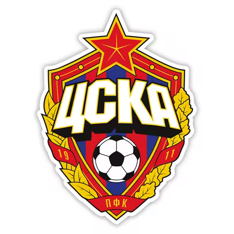 S4-0120# Printed Self-adhesive Decal Moscow CSKA Car Sticker Waterproof Auto Decors on Bumper Rear W