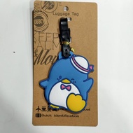 Popular Cute Sam Penguin Luggage Tag Baker Duck Suitcase Boarding Consignment Pass Backpack Identifi