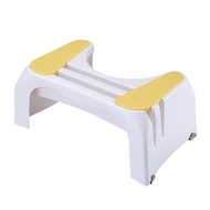 Plastic Toilet Stool Thickened Adult Pedal Stool Squatting Stool Squatting Stool Children's Household Toilet Footstool Q