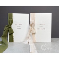 Vows book - Wedding promise card - Model 34