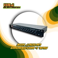 Power Amplifier ASSEMBLY Crossover 3/4 Way + Sub (BOX FINISHED) ups