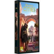 Asmodee 7 Wonders Cities Board Game EXPANSION - Forge Alliances and Expand Your Influence, Civilizat