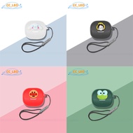 for Baseus BP1 Pro Case Cute Lanyard Pendant Silicone Soft Case Suitable for Baseus BP1 Pro Shockpro