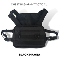 Tas Dada Chestbag Murah Pria Keren Style Army Polisi FBI Action Figure Chest Rig Bag