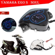 [Local Ship] Motorcycle Digital LED Meter Speedometer Odometer for Yamaha Mio Soul / EGO-S