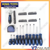 KING TOYO 61Pcs Screwdriver Tools Set [KTSDS-61]