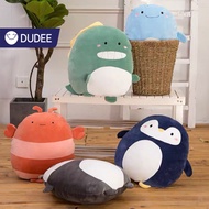 DUDEE หมอนตุ๊กตา นุ่มนิ่ม รูปการ์ตูน สัตว์น่ารัก ขนาด 35-66  cm ฉลาม50 One
