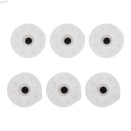 GB Universal Toilet Seat Fastener 6pc M6 Thread Mounting Hardware Part for Toliets