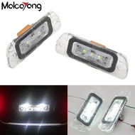 2X Error Free For Mercedes Benz W164 X164 W251 ML GL R Class White 6000K Led License Plate Lamp Bulb