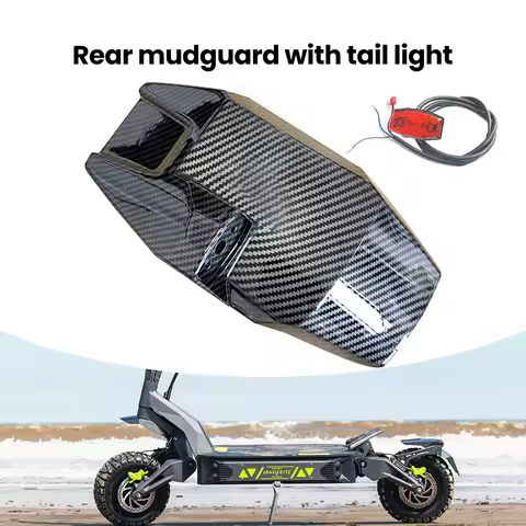 Original LANGFEITE tail light & Rear mudguard for GT2S/GT2 RS Electric Scooter Rear Fender Wheel Cov