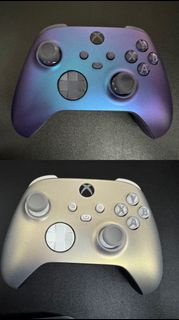 正版Xbox無線控制器（幻彩紫藍色＋香檳金） HK$900