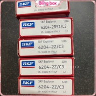 With Vat - PRESSURE BEARING SKF 6204-2RS1/C3 Rubber Benefits