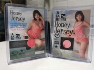 包郵 絕版 麻美由真 紀念卡 兩張 Juicy Honey 限量 200同300