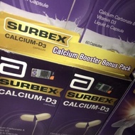 Terbaruu Surbex Calcium D3 Isi 60S Perbotol (Ready)