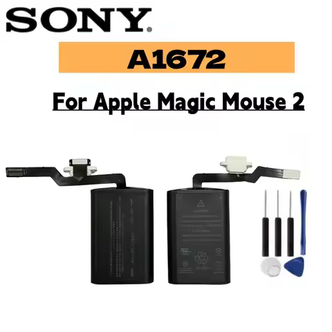 New A1672 A1657 3.61V 1956mAh Battery For Apple Magic Mouse 2 020-00634 020-00633 Wireless Mouse Hig