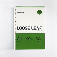 Terlaris A4 Bookpaper Loose Leaf - Polos By Bukuqu Original