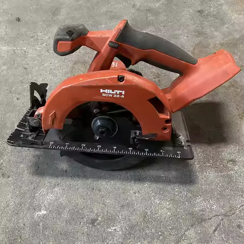 HILTI SCW 22-A handheld cordless lithium electric circular saw woodworking cutting machine, rail saw