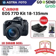 Terlaris Canon Eos 77D Kit Ef-S 18-135Mm Garansi Resmi - Kamera Dslr