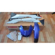 COVERSET RXZ CATALYZER BIRU PUTIH HLY (tanpa tangki) original hong leong yamaha