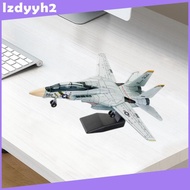 [LzdyyhacMY] 1/72 Fighter Model Kit Diy Children Toy Educational for Bar Cabinet Bookshelf F14