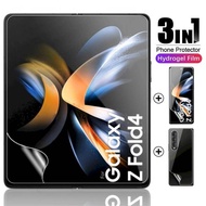 Samsung ZFold5 ZFold4 ZFold3 ZFold2 2Sets 999D Front Back HD Clear Soft Hydrogel Film For Samsung Ga