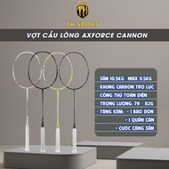 Lining Axforce Cannon domestic pre-strung badminton racket 11kg with handle and carrying bag