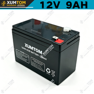 (รับประกัน 10ปี)แบตเตอรี่แห้ง Battery แบตเตอรี่แห้งมอเตอร์ไซค์ 12V 8Ah 9Ah สำรองไฟ UPS ไฟฉุกเฉิน รถไ
