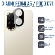Tempered Glass Redmi A5 / poco C71 Full 3D Rear Camera Protector Screen Protector Camera Protector