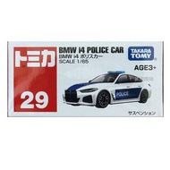 [American Mommy] TOMICA No 29 Asian Version BMW i4 Police Car Tomy Sports Small