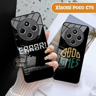 Softcase poco C75 - Case Glass Xiaomi poco C75 - Casing poco C75 - Silicone poco C75 [H392]