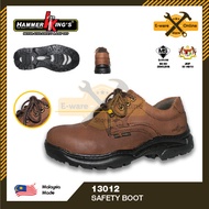 Hammer Kings 13012 Safety Shoe  Hammer King Safety Boot  Boots for Men  Black Hammer Safety Shoes  S