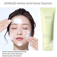 JOYRUQO Amino Acid Facial Cleanser Gentle Cleansing Deep Cleansing Amino Acid Acne Cleansing Mousse Deep Cleansing Pore Oil Control Mite Removal Moisturizing Facial Cleanser