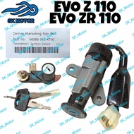 Demak EVO Z 110 / EVO ZR 110 / EVO Z 125 ZR Original Ignition Main Switch / Key Set / Suis Kunci 600