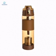 Si650ml hydrogen zinc water flask plastic sport bottle mineral stone water cup alkaline water bottle