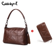 Cobbler Legend Genuine Leather Totes Bags for Women (2 Pcs/Set)