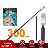 360 X4 3M/1.2M Invisible Selfie Stick Metal Extension Rod Tripod For Insta360 ONE X3 X2 GoPro