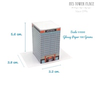 Paper Building Model APA Hotel 14 Floors High