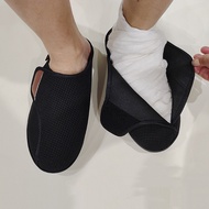 Plus Size 44-45-46 Diabetes foot shoes mesh breathable adjust Width Men Slipper Foot swollen shoes F